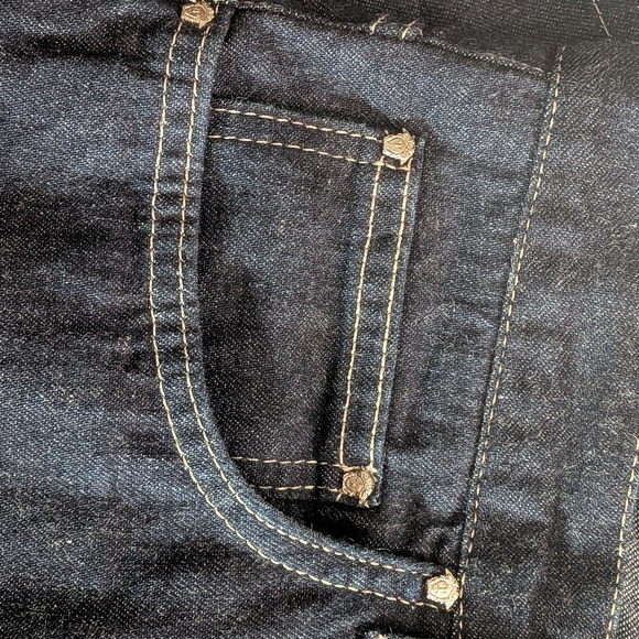 Versace Men's Straight Leg blue Jeans 30 x 32.5 in Like New Condition - Picture 7 of 13